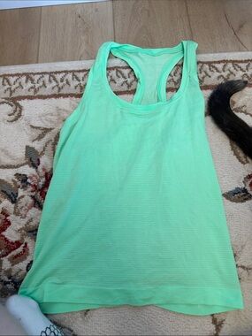Light Green Racerback Tank Top Lululemon